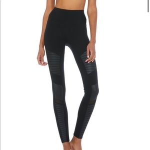 ALO Yoga High-Waist Moto Legging Black Small